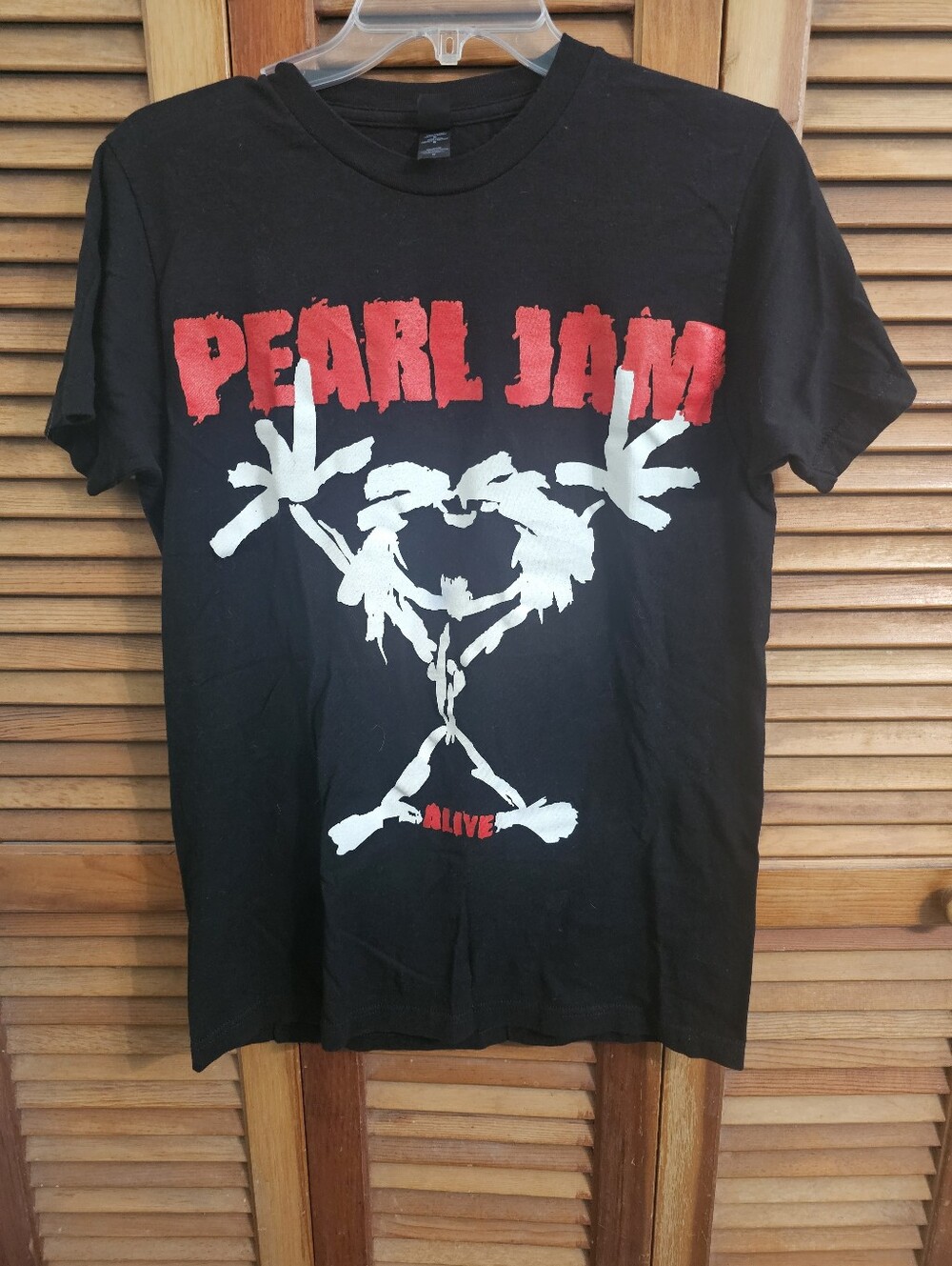 Pearl Jam “Alive” Graphic Band T-Shirt Black Size Medium Vintage Rock Tee